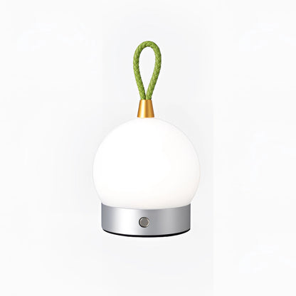 Lampe de table LED sans fil et étanche – Design orb portable avec fonction de charge rapide, pour intérieur et extérieur