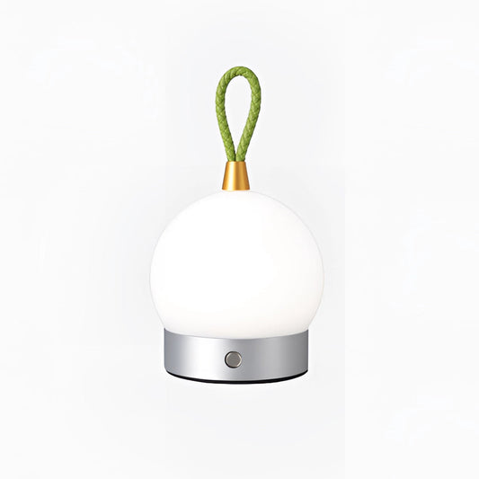 Lampe de table LED sans fil et étanche – Design orb portable avec fonction de charge rapide, pour intérieur et extérieur