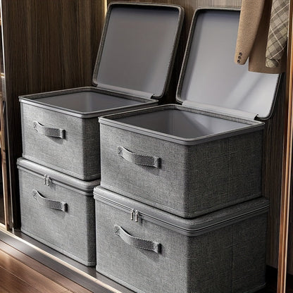 Boîte de rangement étanche et empilable – Grande capacité pour les objets ménagers