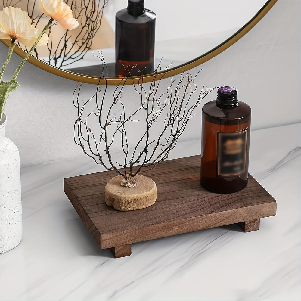 WoodCounter Planche à lavabo en bois rustique pour une décoration de salle de bain et de maison élégante