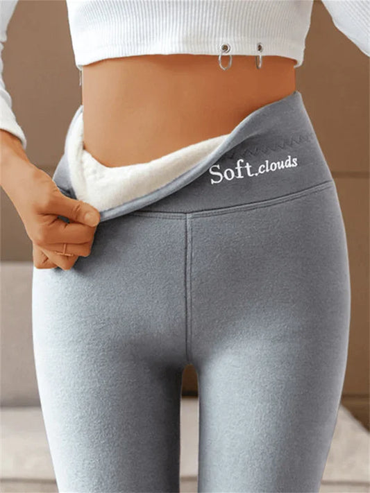 Elodie - Legging Minceur Avec Doublure En Polaire