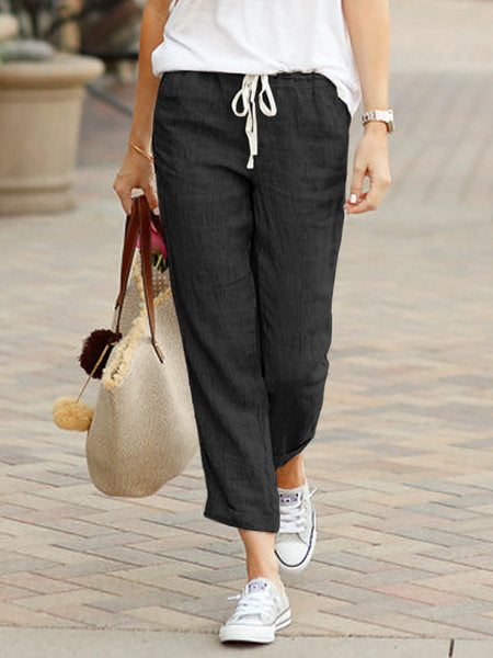 Amélie - Pantalon En Lin Confortable