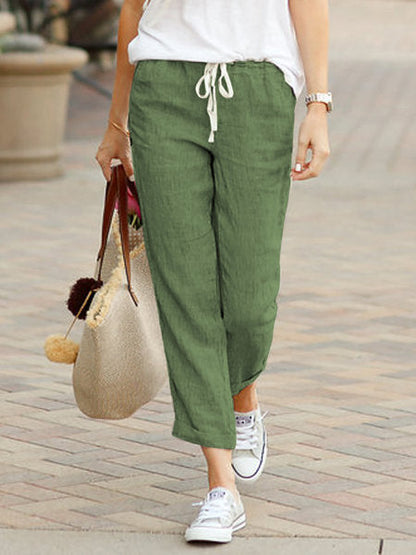Amélie - Pantalon En Lin Confortable