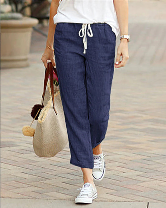 Amélie - Pantalon En Lin Confortable