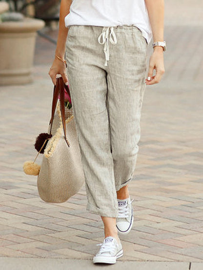 Amélie - Pantalon En Lin Confortable