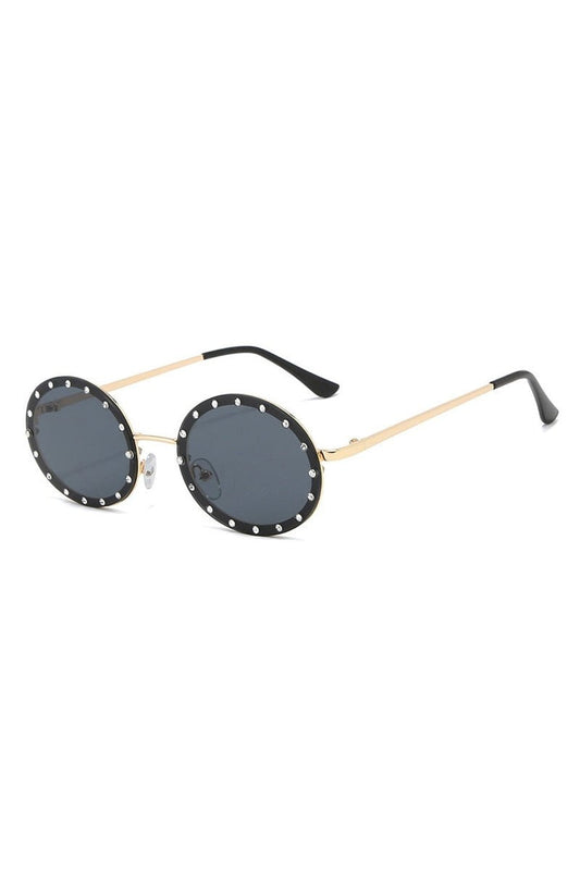Lunettes de soleil rondes classiques et esthétiques