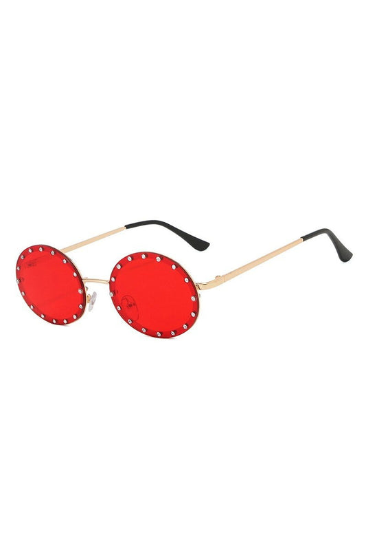 Lunettes de soleil rondes classiques et esthétiques