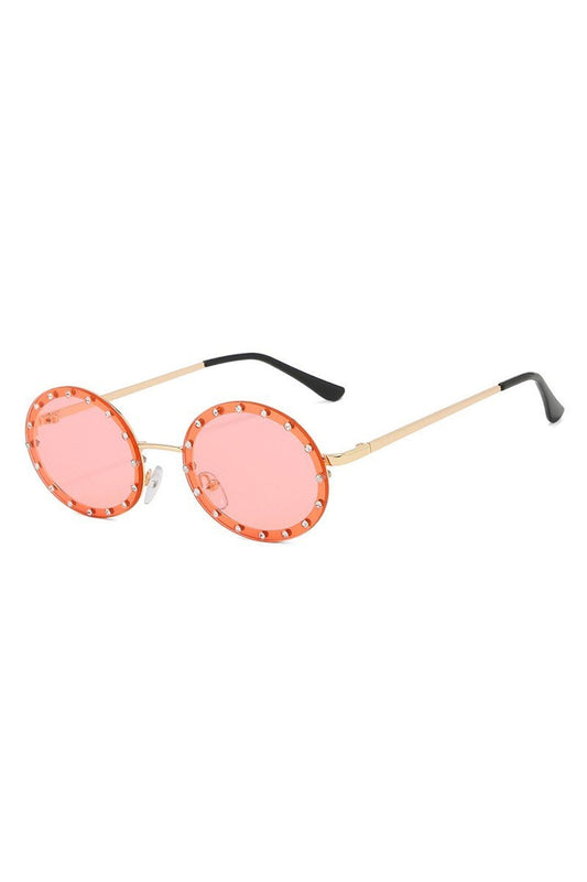 Lunettes de soleil rondes classiques et esthétiques