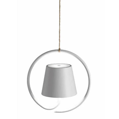 Lampe suspendue LED rechargeable – Design moderne pour l'intérieur et l'extérieur