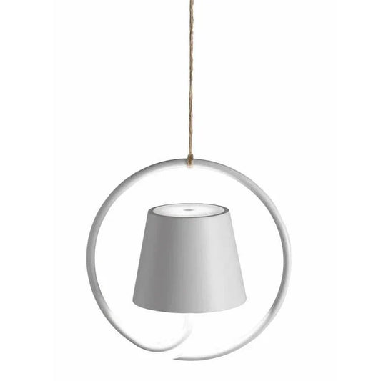 Lampe suspendue LED rechargeable – Design moderne pour l'intérieur et l'extérieur