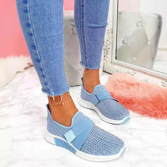 Variant image for Baskets Pour Hommes Respirantes Velcro Légères Sneakers Homme Confort Style Urbain-43