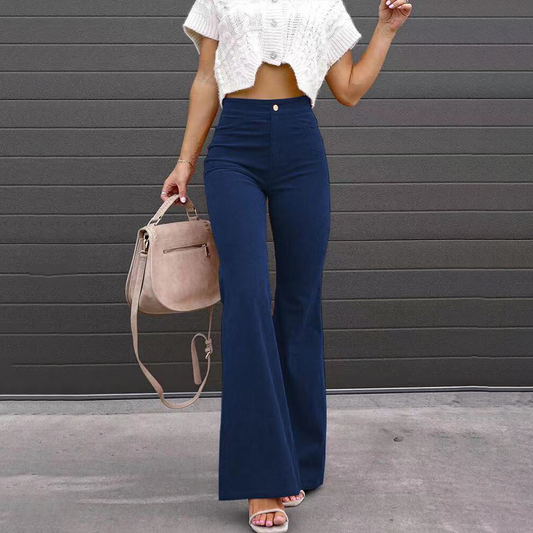 Clémence - Pantalon Évasé Style Vogue