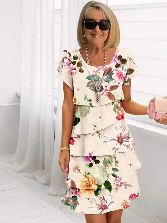Robe Amélie - Femme - Élégance Florale