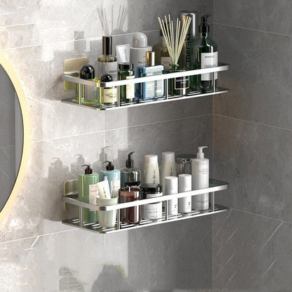 Étagère murale autocollante – Étagère de rangement pour salle de bain sans perçage