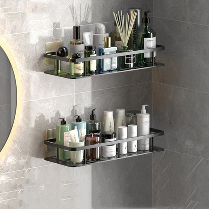 Étagère murale autocollante – Étagère de rangement pour salle de bain sans perçage