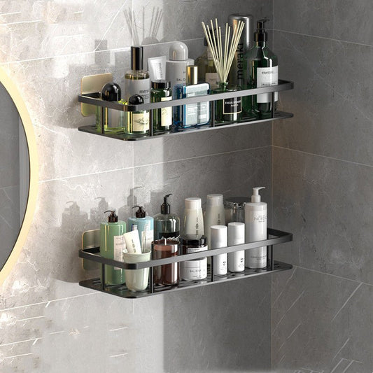 Étagère murale autocollante – Étagère de rangement pour salle de bain sans perçage