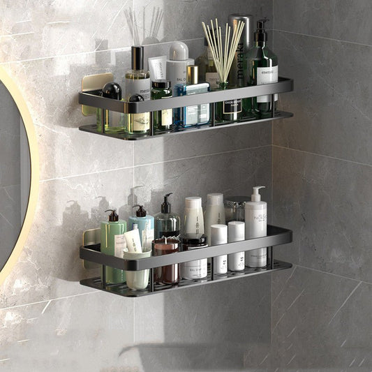Étagère murale autocollante – Étagère de rangement pour salle de bain sans perçage