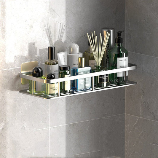Étagère murale autocollante – Étagère de rangement pour salle de bain sans perçage