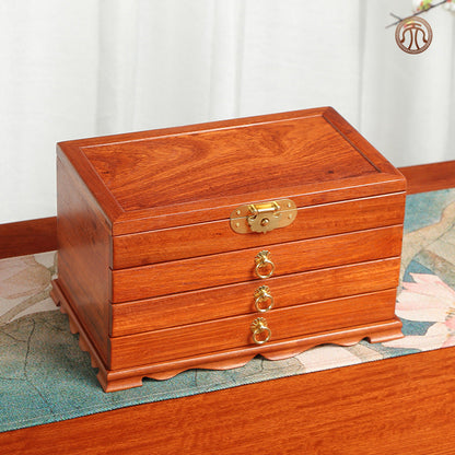 Boîte de rangement de bureau Mahagoni Home