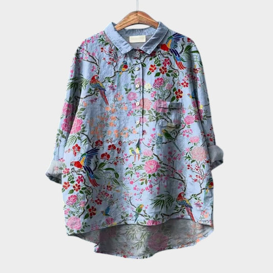 Gunnel - chemise de loisirs avec imprimé d'oiseau