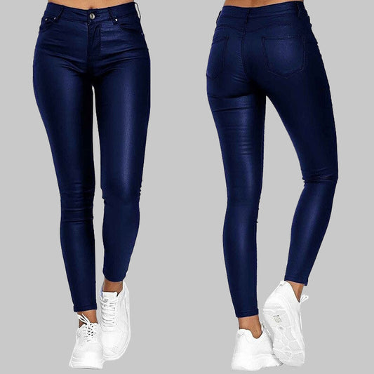 Margaux - Pantalon Slim En Cuir