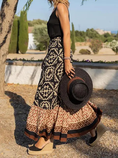 Variant image for Robe Longue Femme Bohème Ethnique Aérée pour l'Été - Robe Maxi Confortable 100% Coton-9