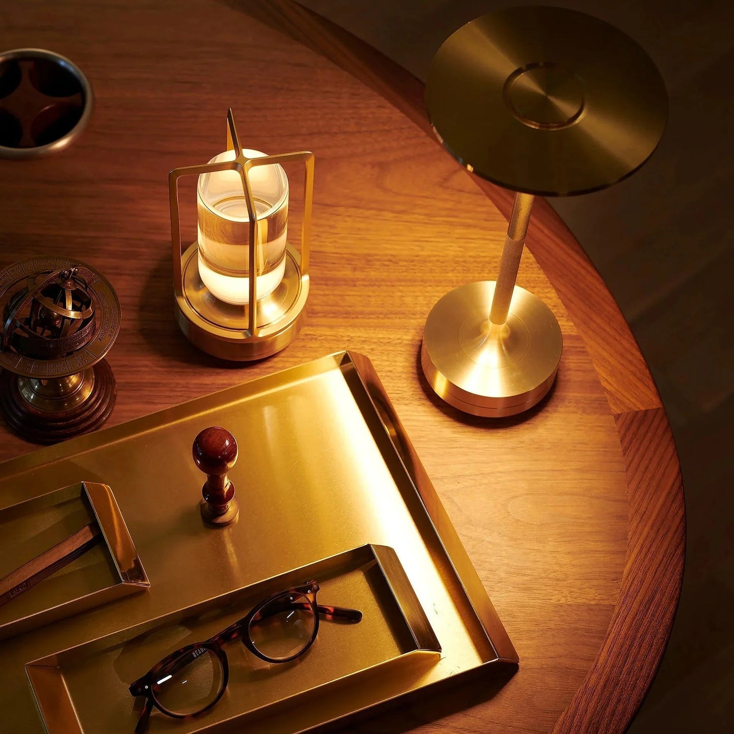 Lampe de table sans fil rechargeable – Portable et avec contrôle tactile
