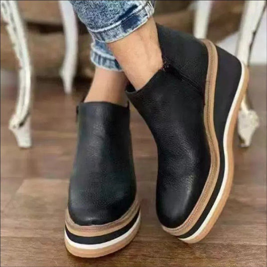 Bottines Élégantes à Talon pour Femmes