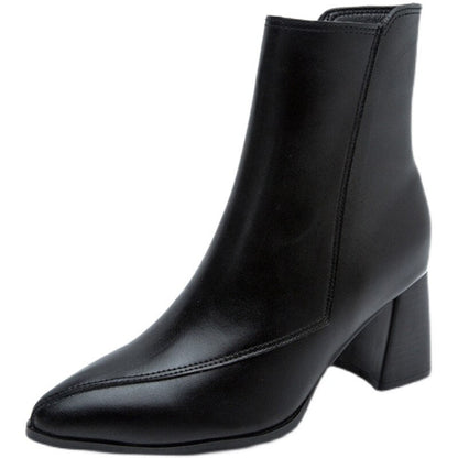 Bottines Élégantes en Noir pour Femmes