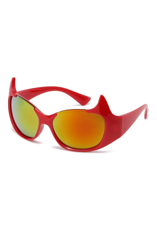 Lunettes de soleil œil de chat style rétro