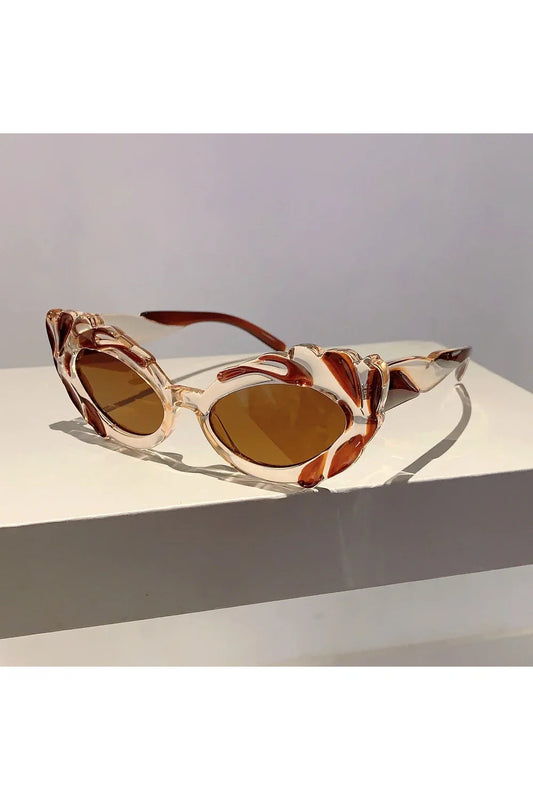 Lunettes de soleil œil de chat