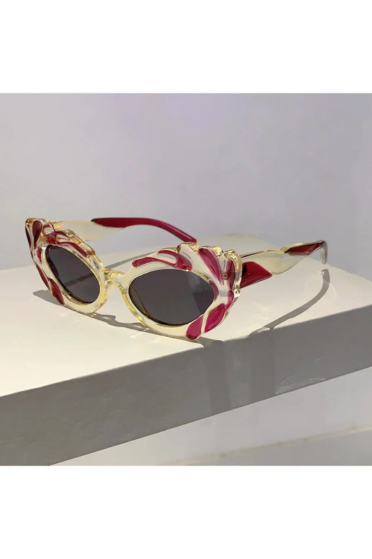 Lunettes de soleil œil de chat