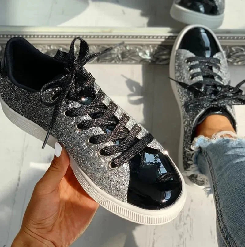Chaussures à Paillettes Élégantes pour Femmes