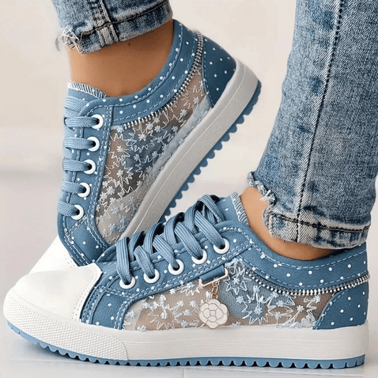 Chaussures Confortables à Lacets pour Femmes