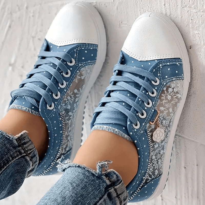 Chaussures Confortables à Lacets pour Femmes