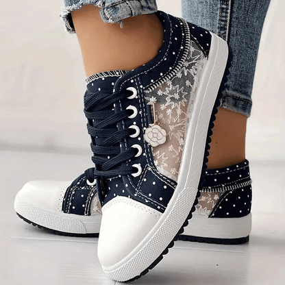 Chaussures Confortables à Lacets pour Femmes