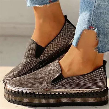 Chaussures Élégantes à Élastiques pour Femmes