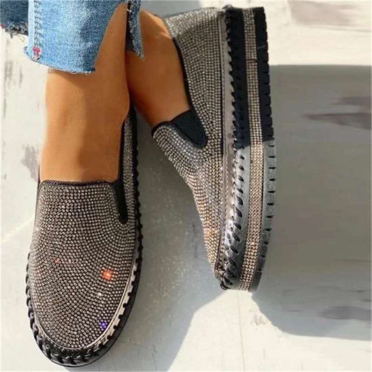 Chaussures Élégantes à Élastiques pour Femmes