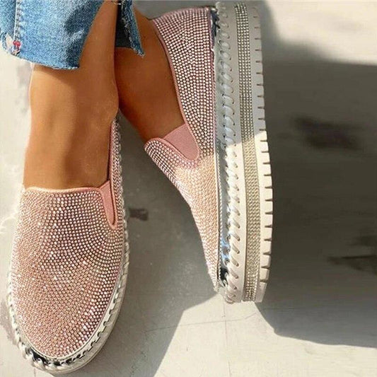 Chaussures Élégantes à Élastiques pour Femmes