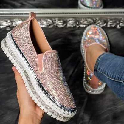 Chaussures Élégantes à Élastiques pour Femmes