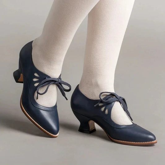 Chaussures Élégantes à Lacets pour Femmes