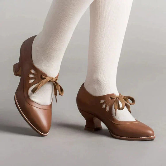 Chaussures Élégantes à Lacets pour Femmes