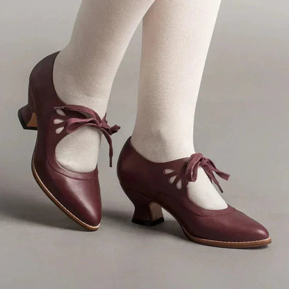 Chaussures Élégantes à Lacets pour Femmes