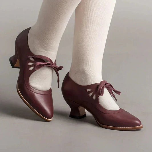 Chaussures Élégantes à Lacets pour Femmes