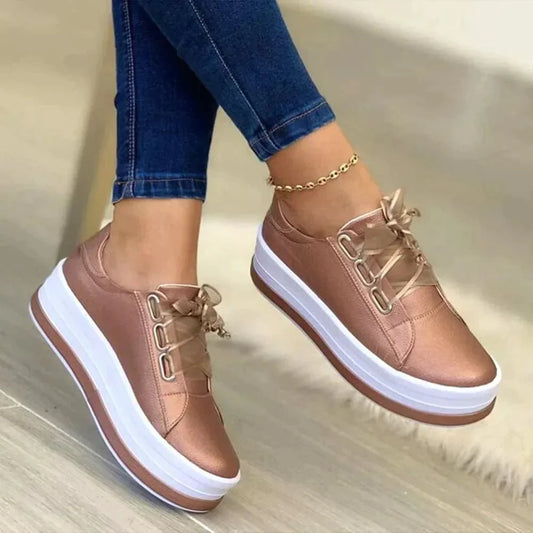 Chaussures Élégantes à Semelle Épaisse pour Femmes