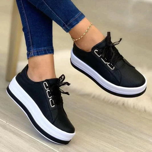 Chaussures Élégantes à Semelle Épaisse pour Femmes