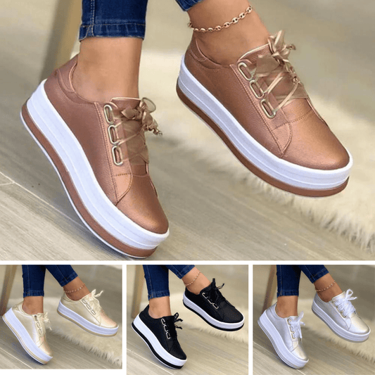 Chaussures Élégantes à Semelle Épaisse pour Femmes