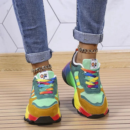 Chaussures Ergonomiques Colorées pour Femmes