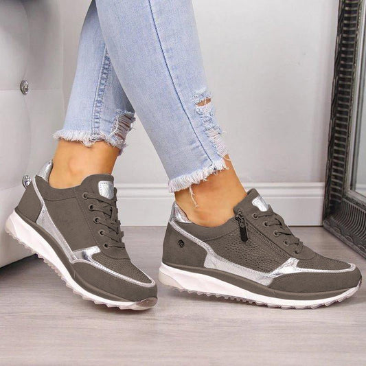 Chaussures Ergonomiques en Cuir Synthétique pour Femmes