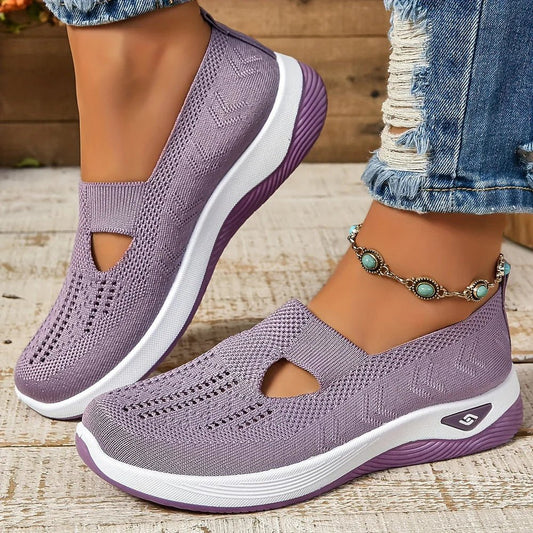 Chaussures Respirantes à Enfiler pour Femmes – Confort Été